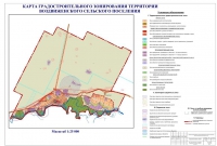 Карта градостроительного зонирования территории Воздвиженского сельского поселения