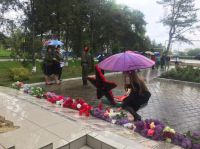 Торжественное возложение цветов, посвященное 76-ой годовщине победы в Великой Отечественной войне